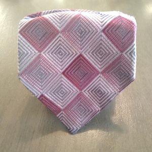 Bachrachs purple silk necktie